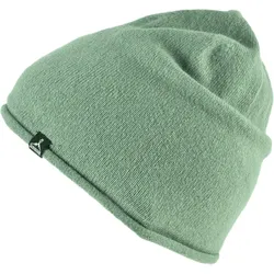 Wintermütze Edge Fein Strickmütze Unisex Beanie Mütze Lamm & Merino Wolle grün No Size