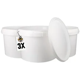 FixedByU Eimer 3 Liter Weiß