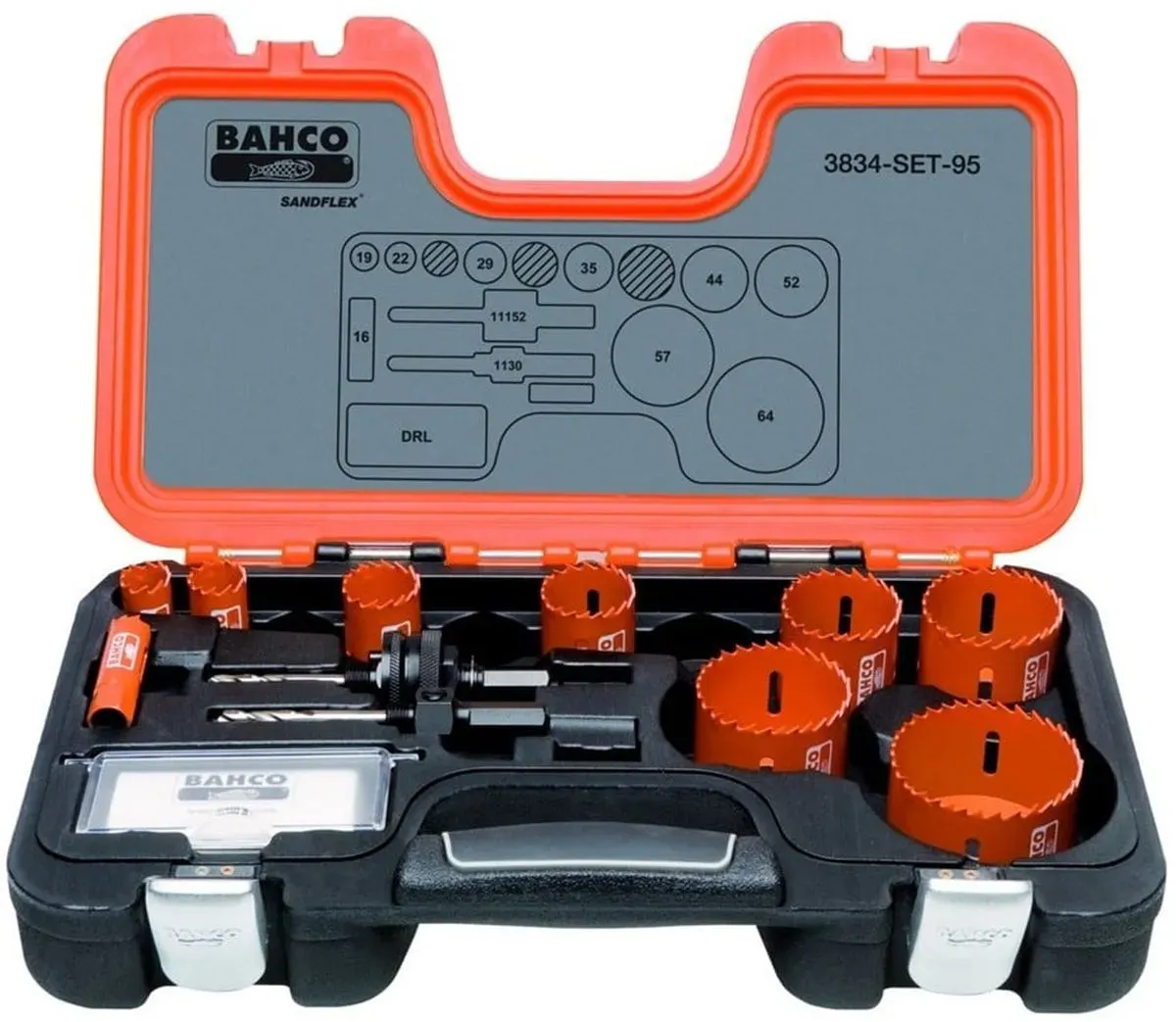 Bahco Lochsägensatz, 3834-SET-95