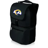 Picnic Time Zuma Kühlrucksack aus 600D-Polyester, 17,2 l, verstellbare Riemen, isoliertes Innenfutter, Schwarz