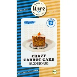 Werz Crazy Carrot Cake  Karottenkuchen Backmischung bio