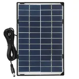 EpheyFIF Solarpanel, 15 W, 12 V, polykristallines Ladegerät für Marine, Automobil, Wohnmobil, Motorrad und Boot