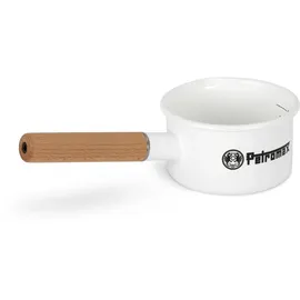 Petromax Emaille Stieltopf 0,5 l weiß