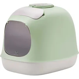United Pets Katzentoilette Minù 40 x 50 cm Grün/Weiß