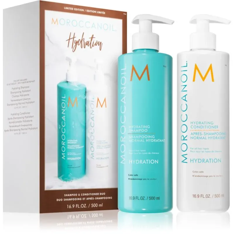 Moroccanoil Hydration vorteilhafte Packung spendet Feuchtigkeit und Glanz