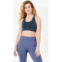 Bustier dynamisches Yoga - dunkelblau L