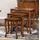 stile elisa Beistelltisch Braun Holz 35 x 57 x 55 cm