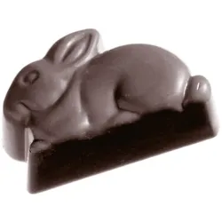 Esmeyer 1 x SCHNEIDER Schokoladen-Form Osterhase liegend -K  38x25x14