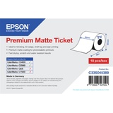 Epson Epson, Etiketten, C33S045389 80mm x 50m Premium Ticket