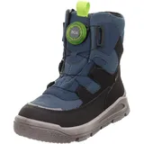 Jungen Mars Warm Gefütterte Gore-tex Schneestiefel Blau Schwarz 8010 36 EU