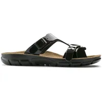 Birkenstock Sofia, BirkoFlor, schmal, Black Patton, Größe 39
