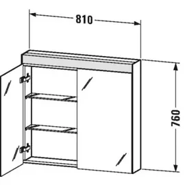 Duravit Licht & Spiegel Better LM 7831