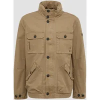 S.Oliver - Jacke im Utility-Stil mit Kapuze im Kragen,