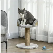 PawHut Kratzbaum klein 49 cm grau