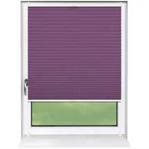 deco-raum Plissee Basic 65 x 150 cm Lila