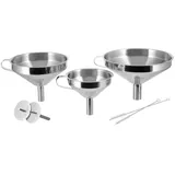 Gräwe Trichter-Set, 3-teilig, Edelstahl