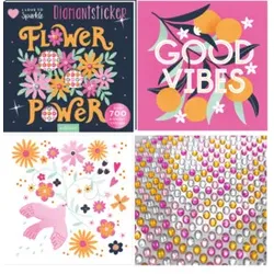 ARS EDITION Beschäftigungsbuch 4 Titel sortiert Sparkle-Set1 I Love to