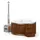 JV Möbel Whirlpool Badefass externer Holzofen Thermoholz luxuriöser Gartenpool Wellness,