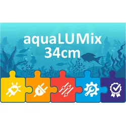 aquaLUMix 34cm LED-Komplettset | ➤ Jetzt konfigurieren