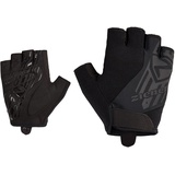 Ziener Crispin Fahrrad/Mountainbike/Radsport-Handschuhe | Kurzfinger - atmungsaktiv,dämpfend, Black, 10,5