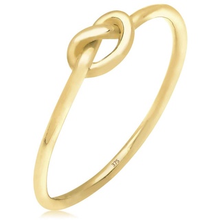 Elli PREMIUM Knoten Trendsymbol 375 Gelbgold 58 Damen