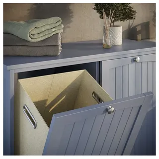 Vicco Bianco Badezimmerschrank 83 x 80 x 37 cm Grau