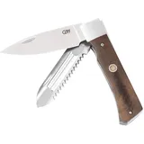 CJH Outdoor Kochmesser Walnussholz