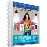 Oxford Ring-Mappe A4 PP vario-zipp-Prinzip 20 Hüllen, Vario-Zipp, Austausch-