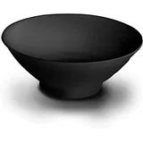 Lacor Schale aus Melamin rund 21 cm Schwarz