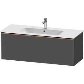 Duravit D-Neo Waschtischunterbau wandhängend Graphit Matt
