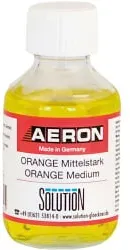 AERON Orange Duftkonzentrat mittelstark, Geruchsneutralisator 110 8 , 1 Set = 4 Flaschen = 400 ml mit 4 Verdunstervliesen