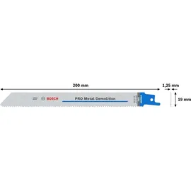 Bosch Säbelsägeblatt S 1025 VF Heavy for Metal 5 St.