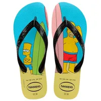 Havaianas Simpsons Flip Flops Unisex, Blau/Schwarz, 41/42 EU