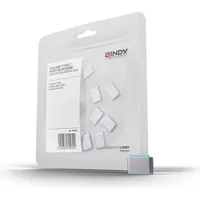 LINDY - Schloss für USB-C-Port - Blau (Packung mit