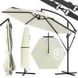 Kingsleeve Ampelschirm creme Alu 330cm UV-Schutz 40+ (104085)