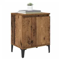vidaXL Nachtschrank Altholz 40 x 30 x 50 cm Braun