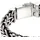 KUZZOI Herren Panzerarmband Gliederkette Silber 925er 21 cm