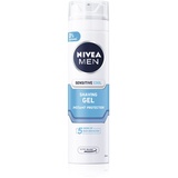 NIVEA Men Sensitive Rasiergel ohne Alkohol 200 ml für Manner