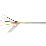 VOKA Kabelwerk JYSTY2X2X08 Telefonkabel J-Y(ST)Y 2 x 2 x 0.8 mm Kieselgrau (RAL 7032) 100 m