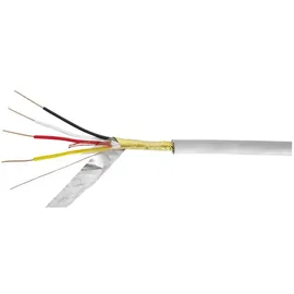 VOKA Kabelwerk JYSTY2X2X08 Telefonkabel J-Y(ST)Y 2 x 2 x 0.8 mm Kieselgrau (RAL 7032) 100 m
