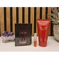Luxus Yves Saint Laurent Opium Body Lotion & Parfum Probe Set Neu