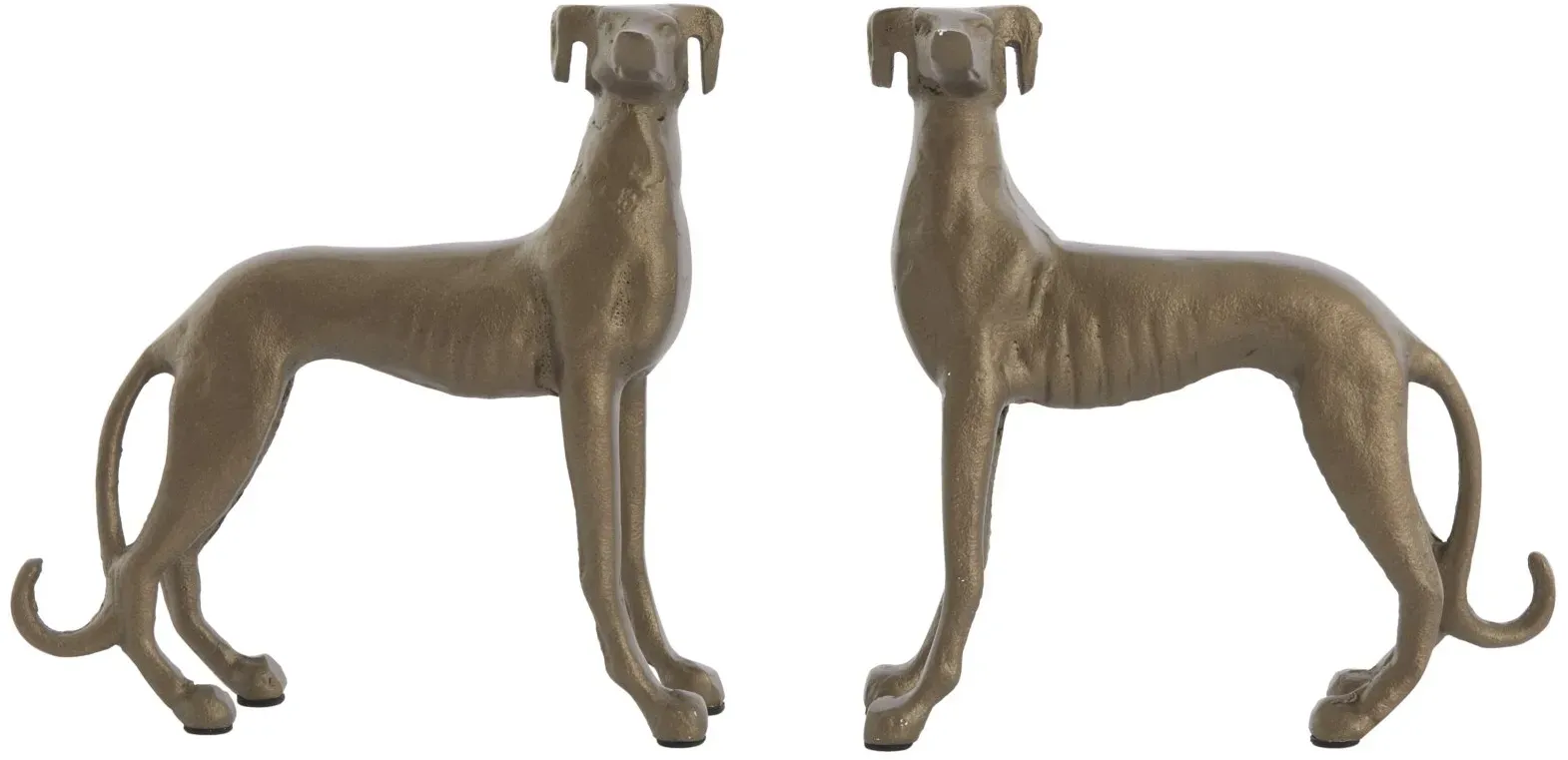 Light&Living Ornament 2er-Set DOGS - B/H/T ca. 8,00x18,00x17,00