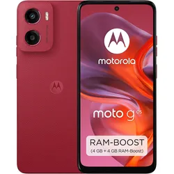 MOTOROLA Smartphone "moto g05", A (A-G), rot (plum rot), 64 GB, Mobiltelefone