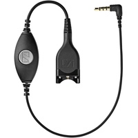 EPOS CMB 01 CTRL - Headset-Kabel - Headsetanschluss (M)\"\"" - 80 cm - schwarz für Smartphones