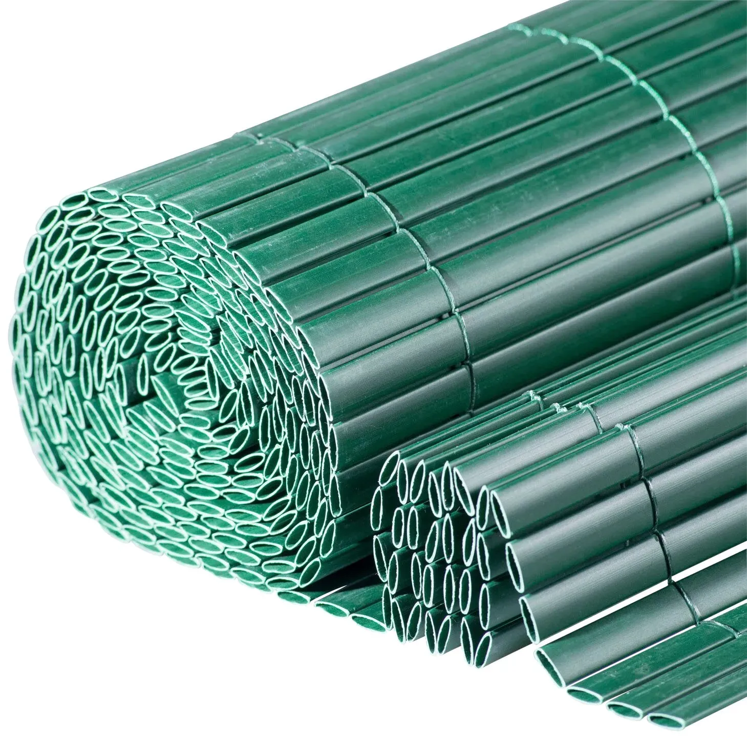Sichtschutzzaunmatten WINDHAGER, grün, H:100cm, Polyvinylchlorid (PVC), Zaunelemente, aus UV- und witterungsbeständigem PVC, L: 3 m