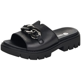 Remonte Damen D7952 Sandale mit Absatz, schwarz/schwarz / 00, 42 EU