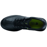 Shoes For Crews Freestyle II ECO, Schuhe Herren mit Nachhaltiger Rutschhemmender Laufsohle und Stolperschutz, Wasserabweisende Kochschuhe Herren, Vegan, Schwarz - 38 EU