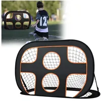 AUFUN Fußballtor für Kinder 2 in 1 Pop-Up Fußball