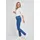 wonderjeans Slim-fit-Jeans "Classic", Damen, Gr. 38, Länge 30, beige (super stone blau), Denim/Jeans, Obermaterial: 87% Baumwolle, 9% Polyester, 4% Elasthan, figurbetont knöchellang, Jeans Slim-fit-Jeans, Klassischer gerader Schnitt
