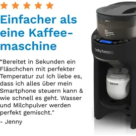 Baby Brezza babybrezza Baby Brezza Formula Pro Advanced WiFi: mit App-Connection, Schwarz
